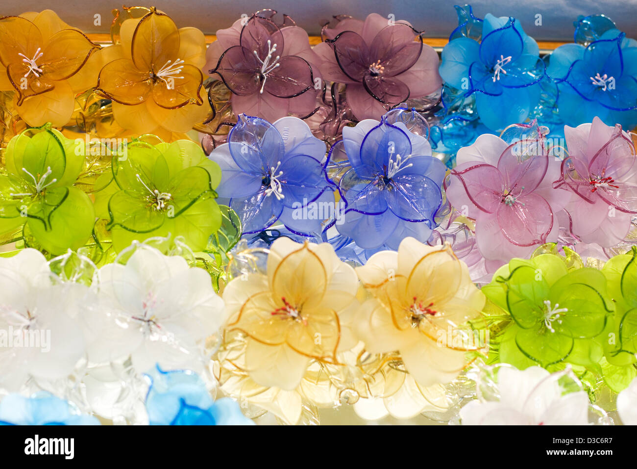 Murano glass flowers Banque de photographies et d'images à haute résolution  - Alamy