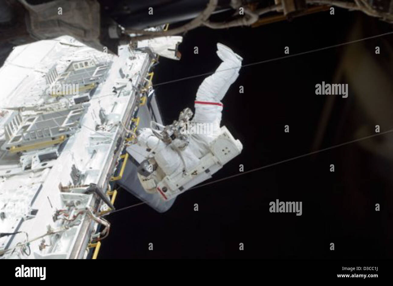 La Mission STS-128 de la navette spatiale (NASA, 09/01/09) Banque D'Images