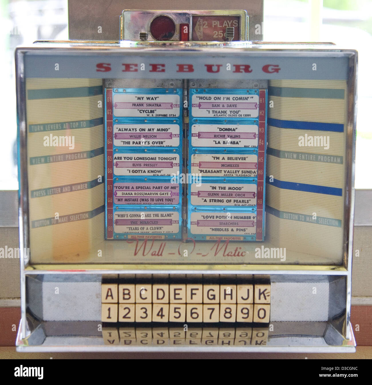 Old Style Jukebox Diner à New York, New York, USA Photo Stock Alamy