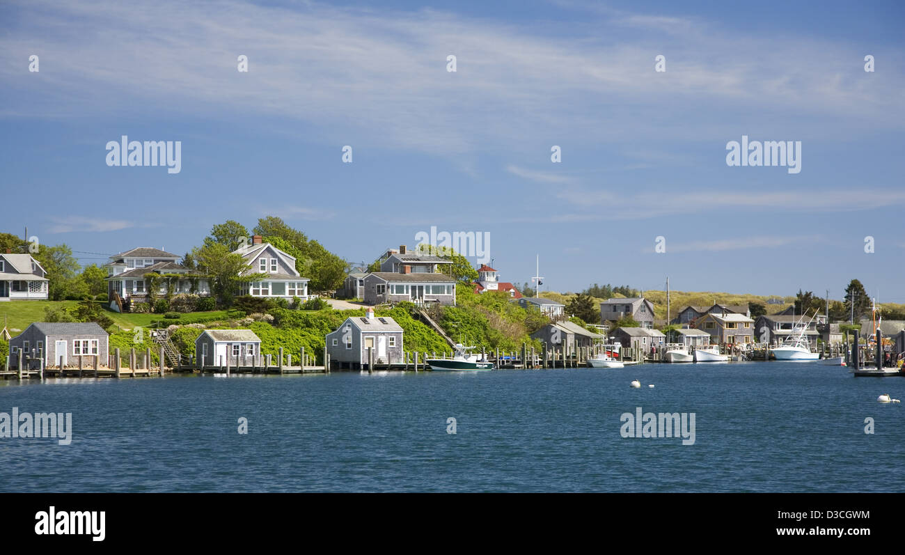 Menemsha, Martha's Vineyard, Massachusetts, USA Banque D'Images