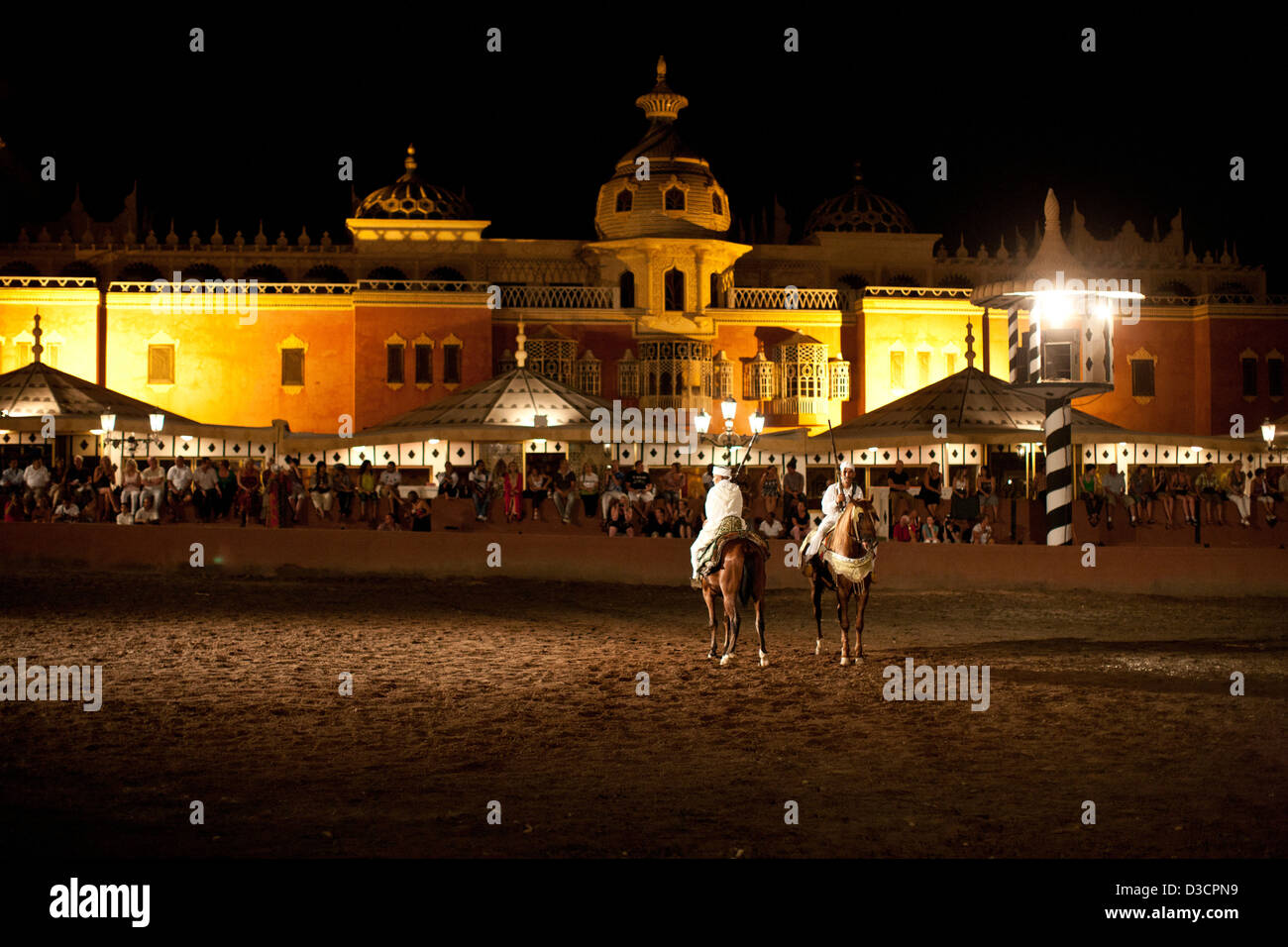 Événement touristique, Marrakech, Maroc Banque D'Images