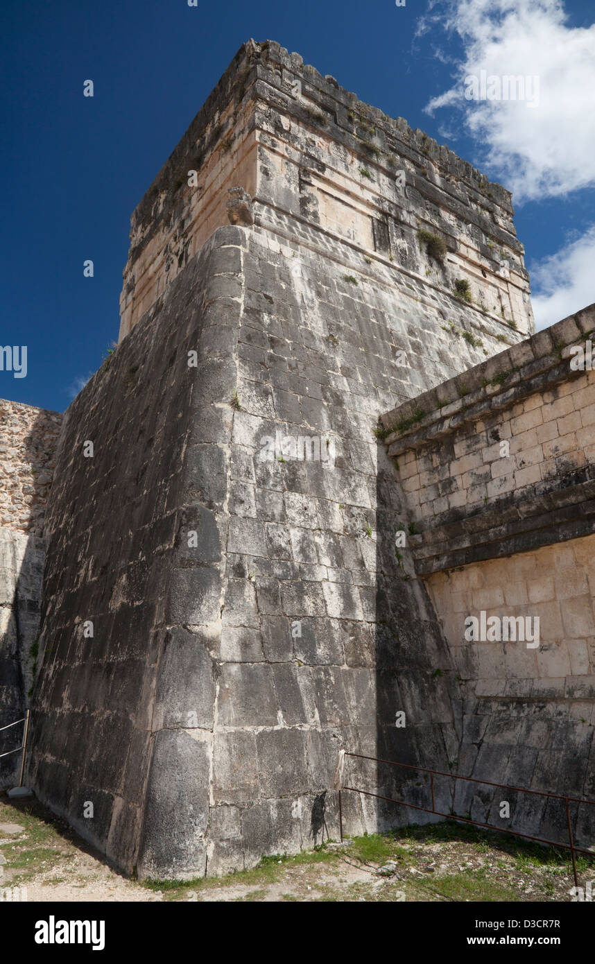 Le Temple des jaguars à Chichen Itza, Mexique Banque D'Images