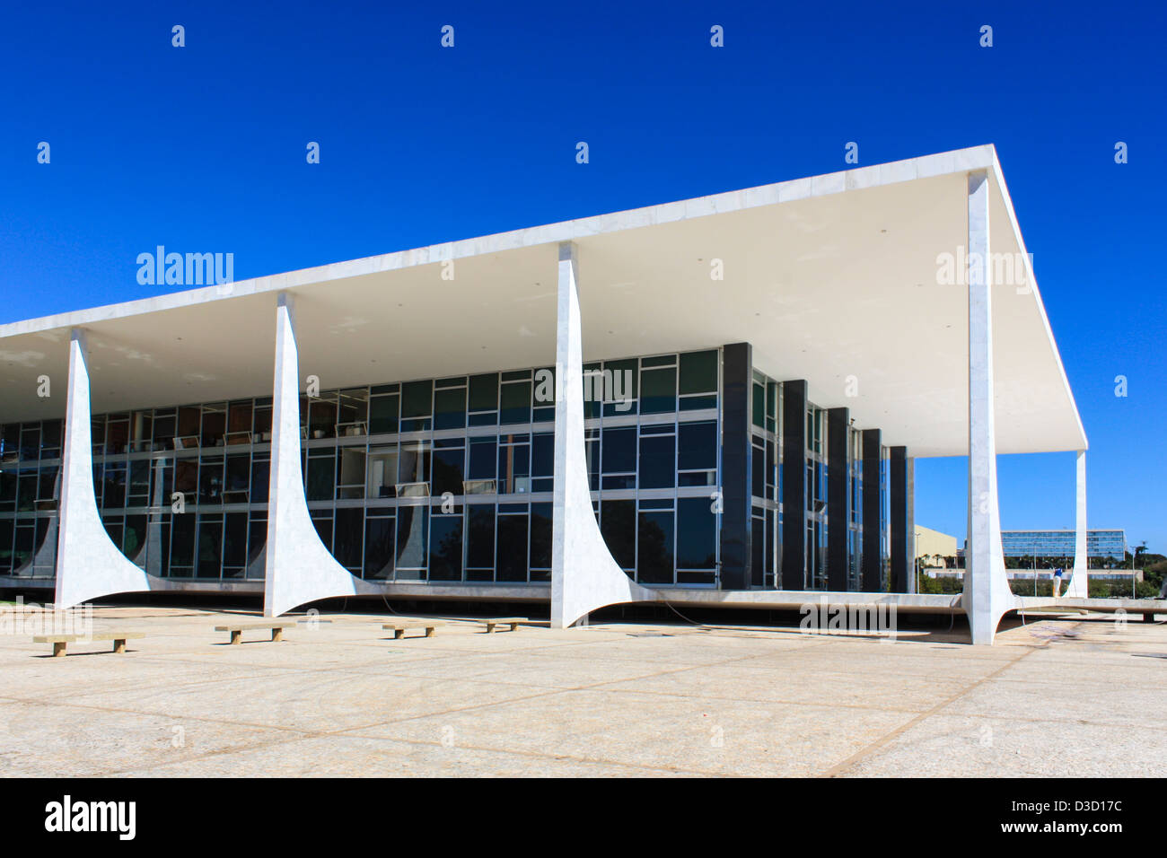 Cour suprême fédérale, Brasila Banque D'Images