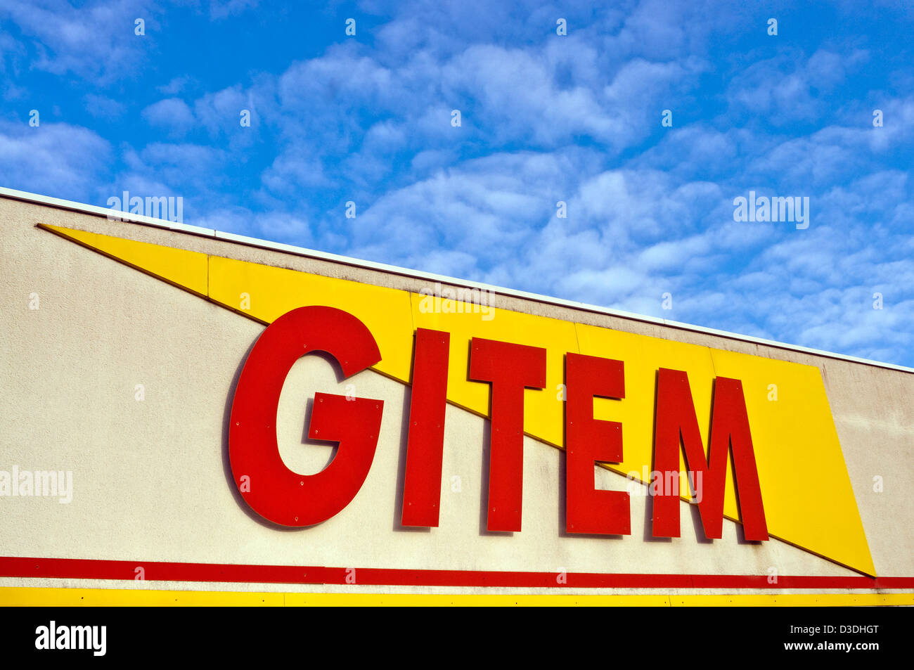 Magasin électroménager Gitem - France Photo Stock - Alamy