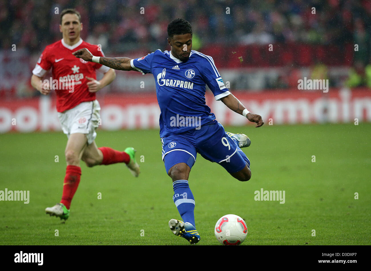 Michel BASTOS (9), FC Schalke 04 1. Bundesliga : 1. FSV Mainz 05 - FC Schalke 04, 22. Spieltag am 29.01.2013 Foto : M. Deines / PROMEDIAFOTO Banque D'Images