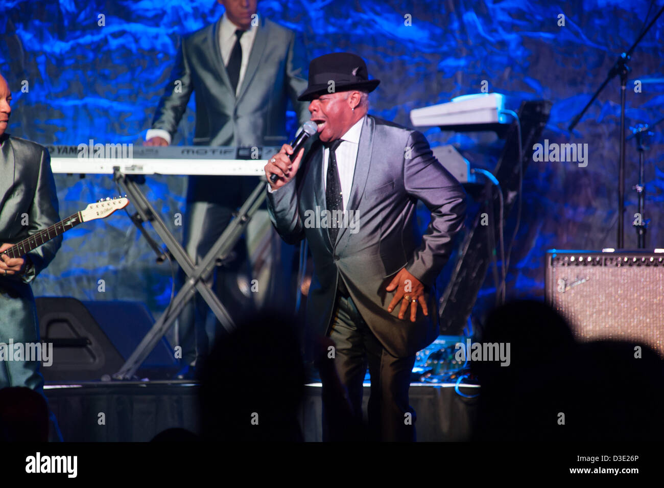 LINCOLN, CA - le 15 février : Les Bar-Kays effectuer à V101's Valentines bash avec le nouveau Club et ZAPP à Thunder Valley Casino Resort de Lincoln, en Californie le 2 février 2013 Banque D'Images