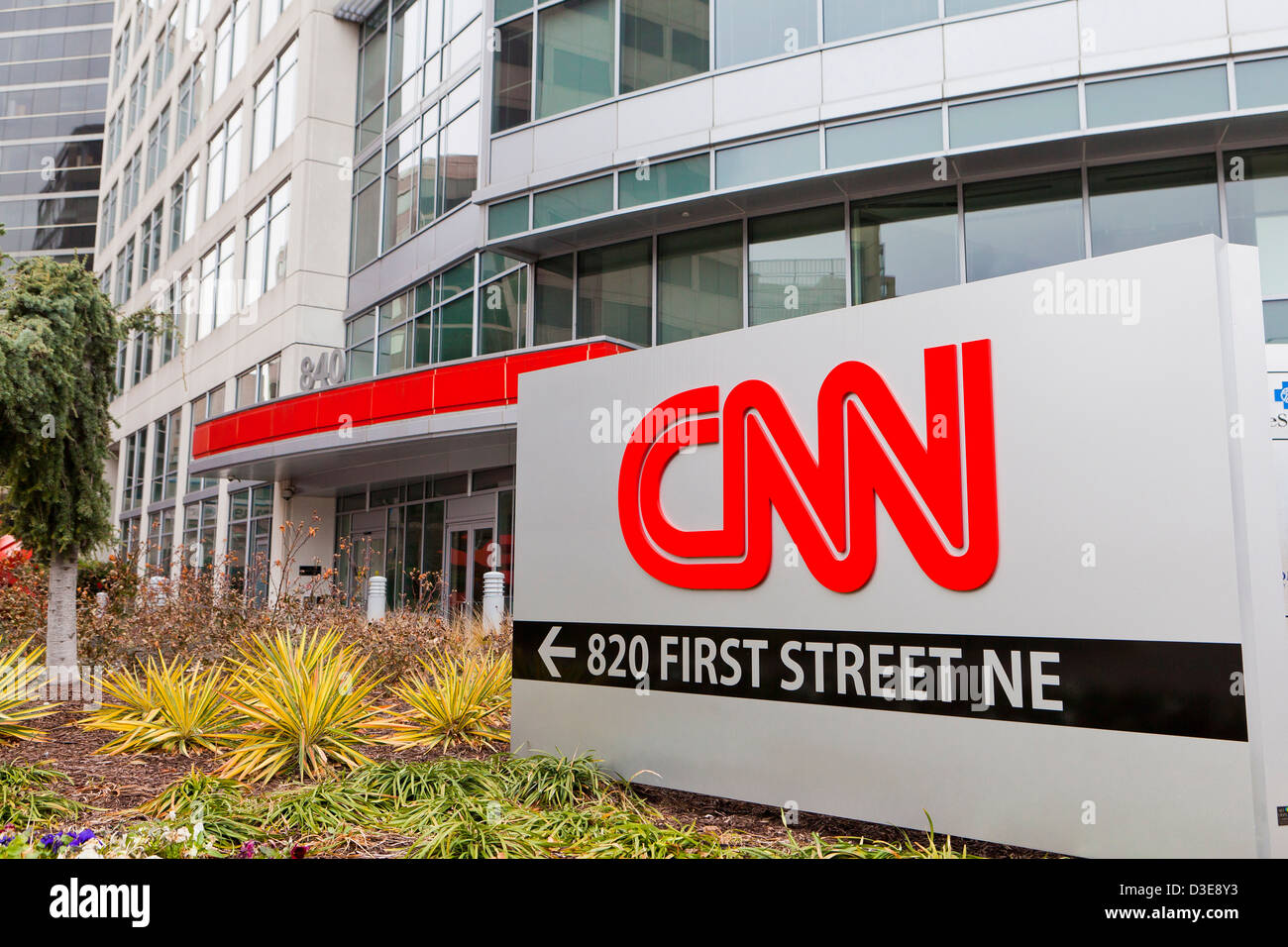 CNN - Washington, DC USA Banque D'Images