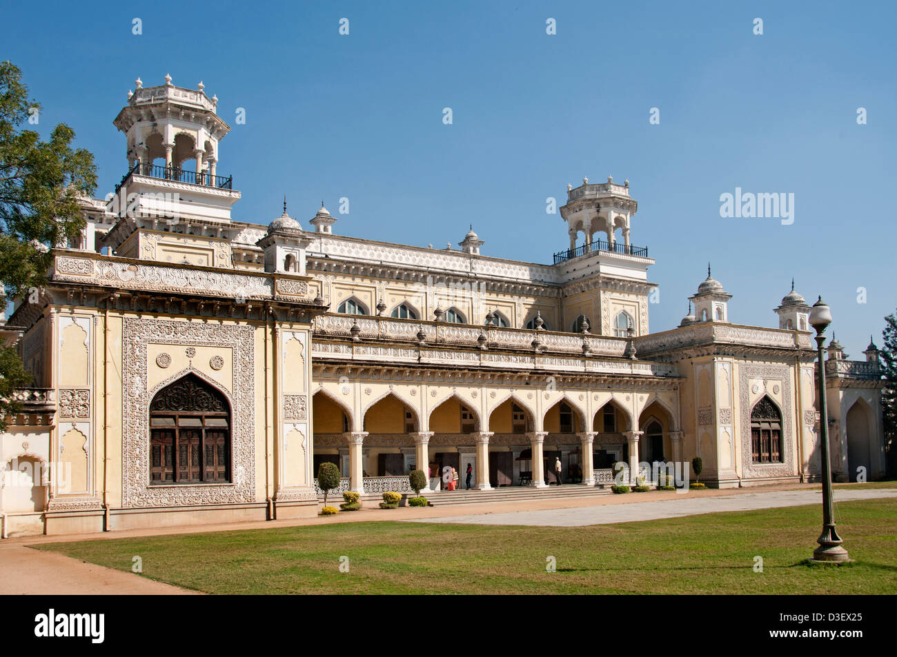 Ou Chowmahallat Chowmahalla Palace (Palais 4) 1750 dynastie Asaf Jahi résidence du Nizam de Hyderabad - Inde Andhra Pradesh Banque D'Images