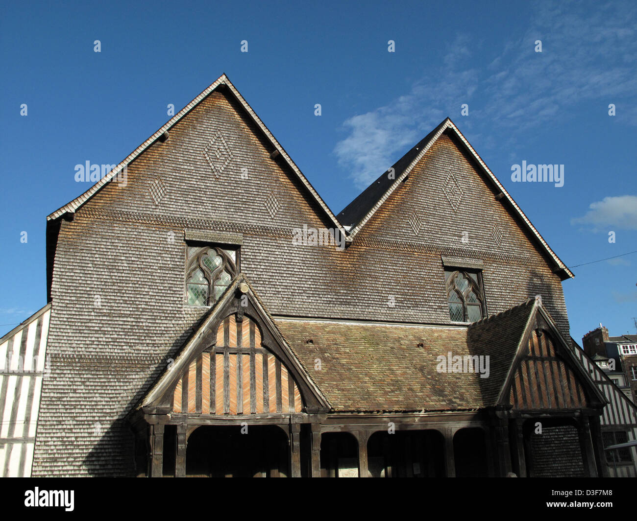 Eglise Sainte Catherine, l'église Sainte Catherine, Honfleur, Normandie