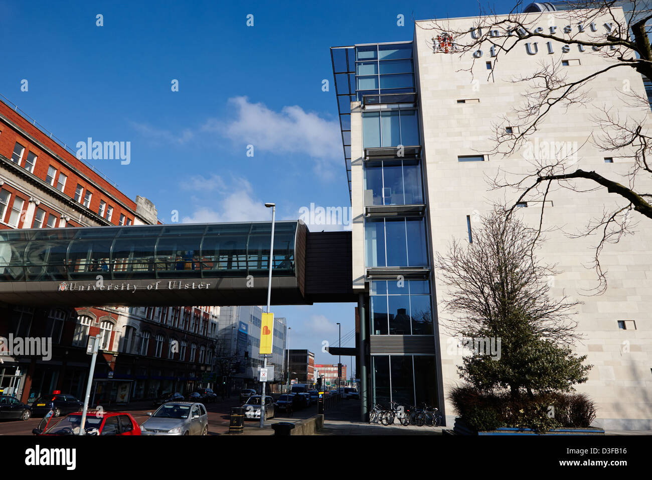 Campus de l'Université d'Ulster, Belfast, Irlande du Nord UK Banque D'Images