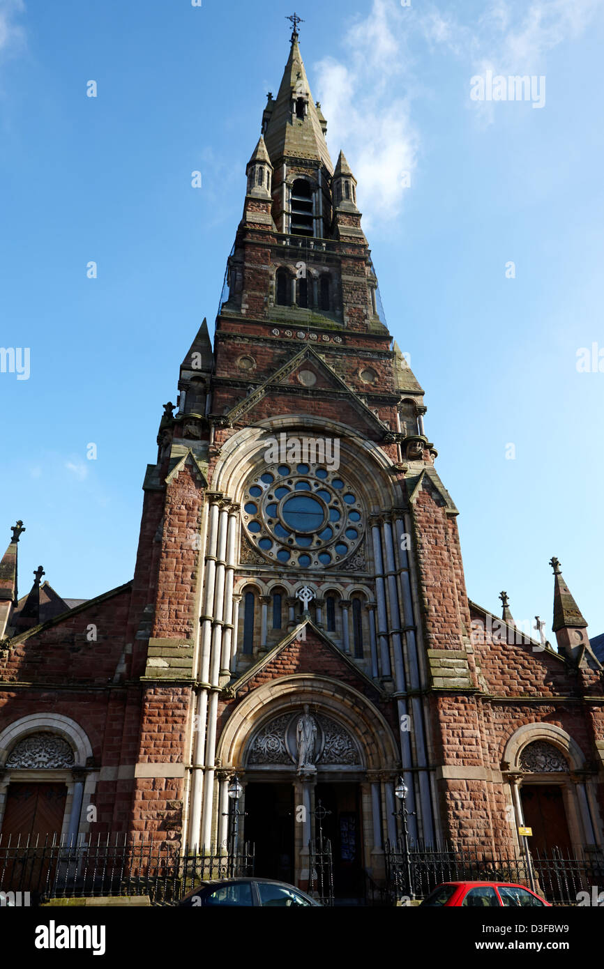 St Patricks church donegall street Belfast Irlande du Nord UK Banque D'Images