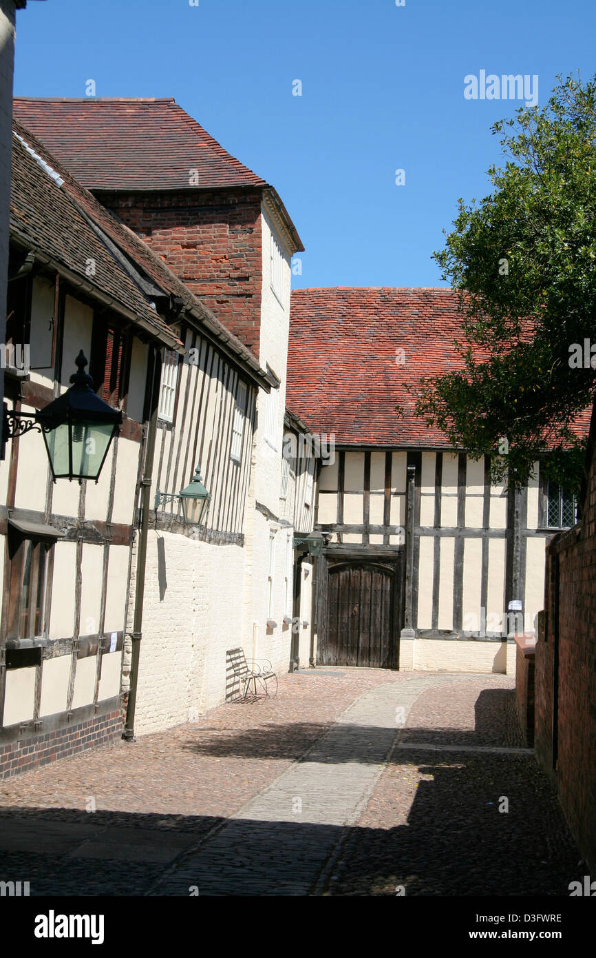 La Commanderie Civil War Museum Worcestershire Worcester Angleterre UK Banque D'Images