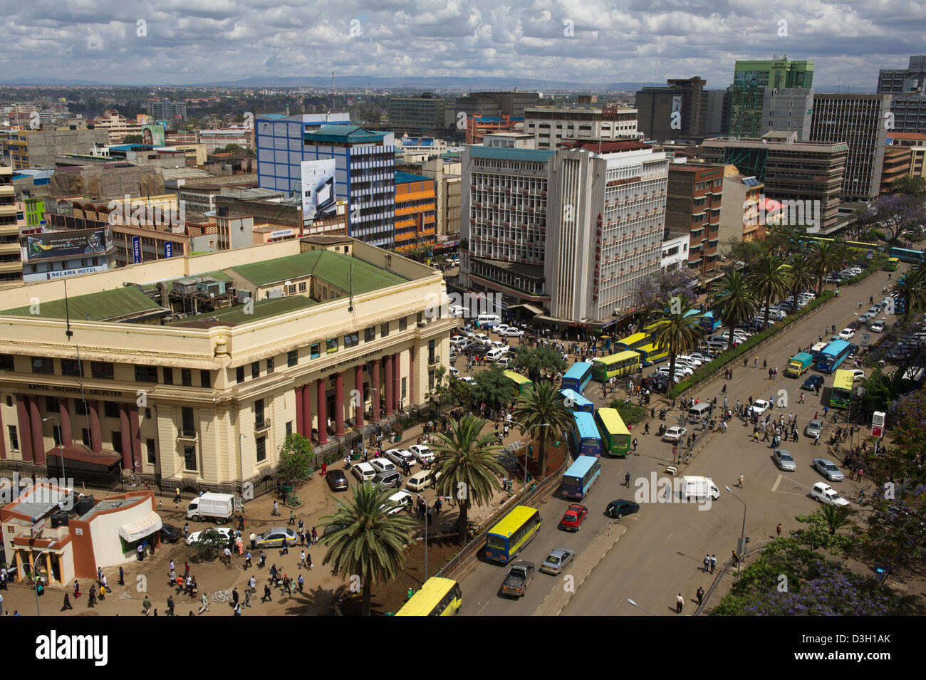 Archives nationales du Kenya, Nairobi, Kenya Banque D'Images