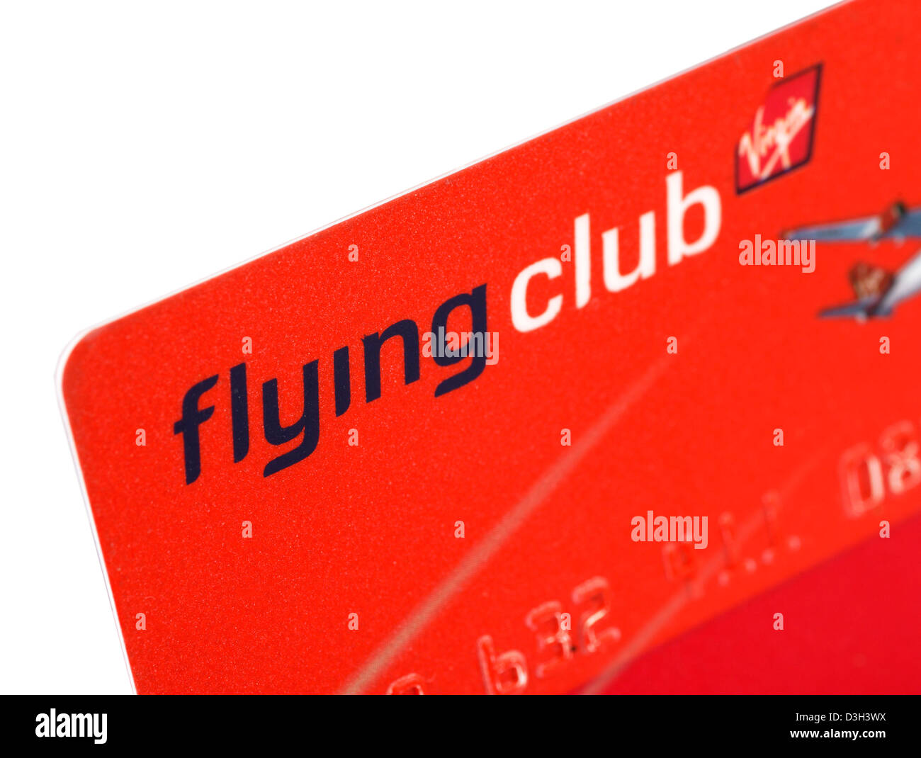 Virgin Atlantic Airways Flying Club carte de voyageur fréquent Banque D'Images