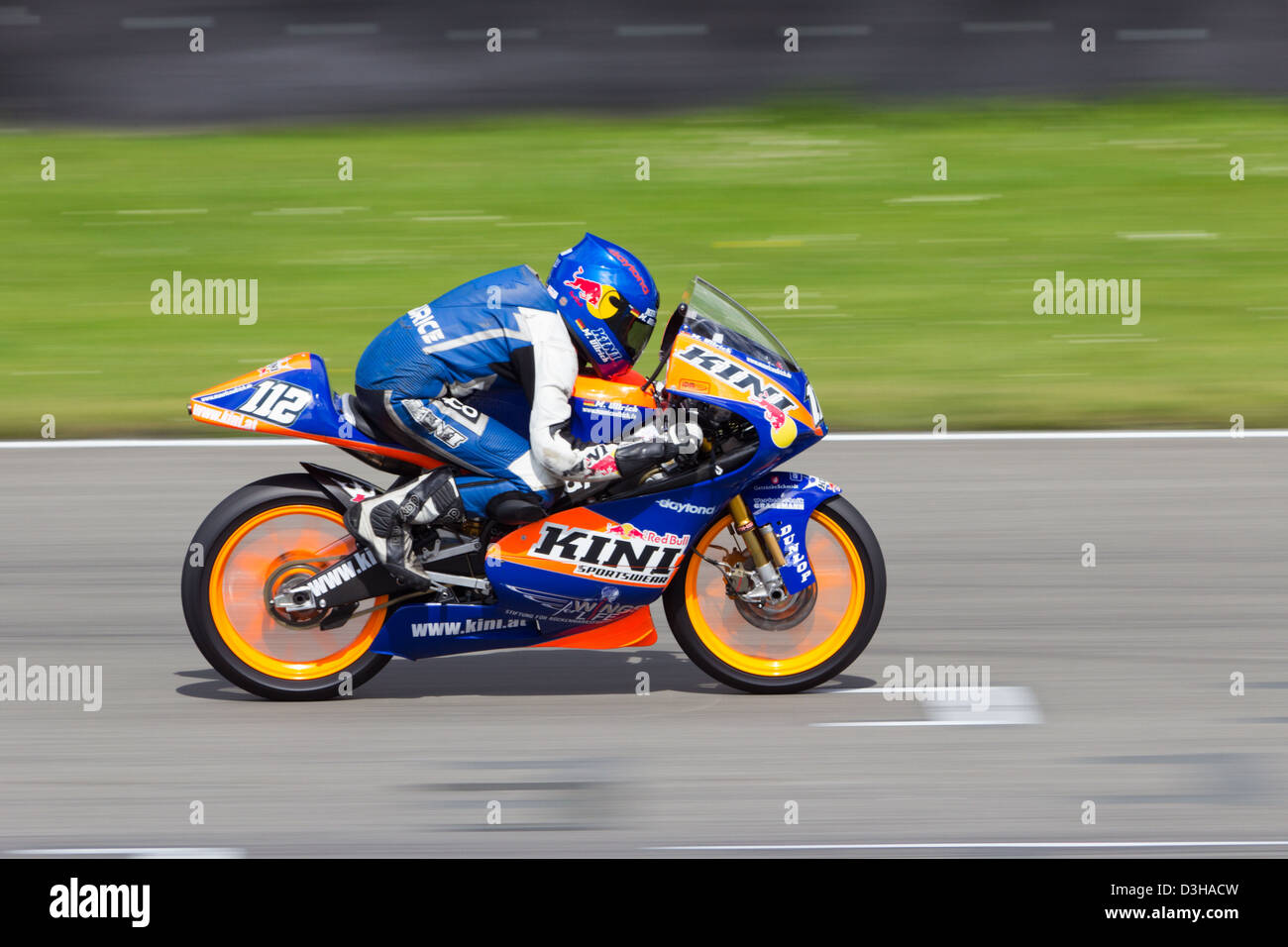 Internationale Deutsche Motorradmeisterschaft (IDM) course sur le circuit TT Assen. Les Pays-Bas Banque D'Images