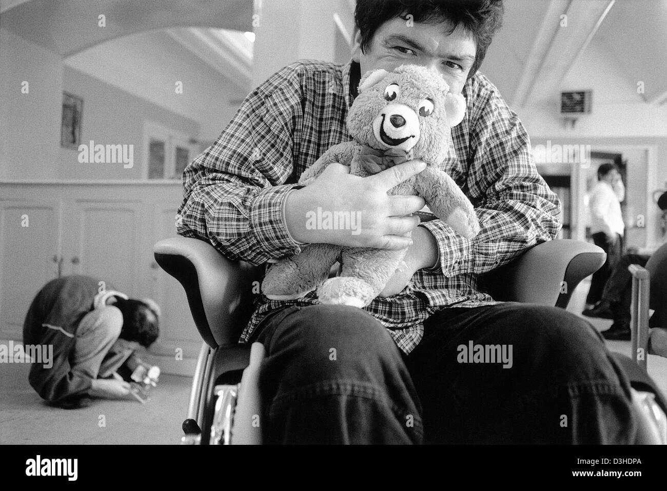 Personne handicapée Banque D'Images
