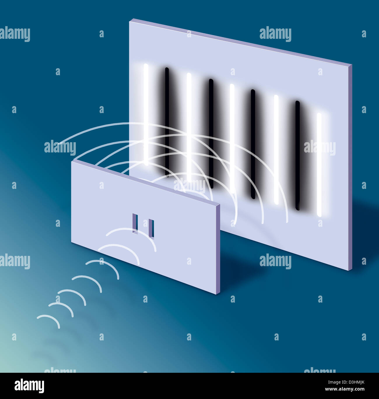 LUMIÈRE, DESSIN Banque D'Images