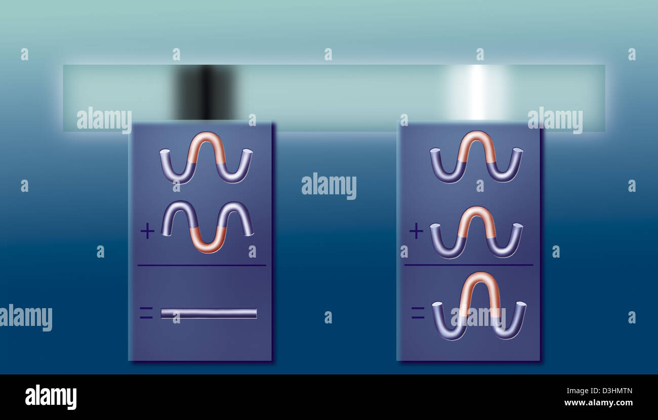 LUMIÈRE, DESSIN Banque D'Images