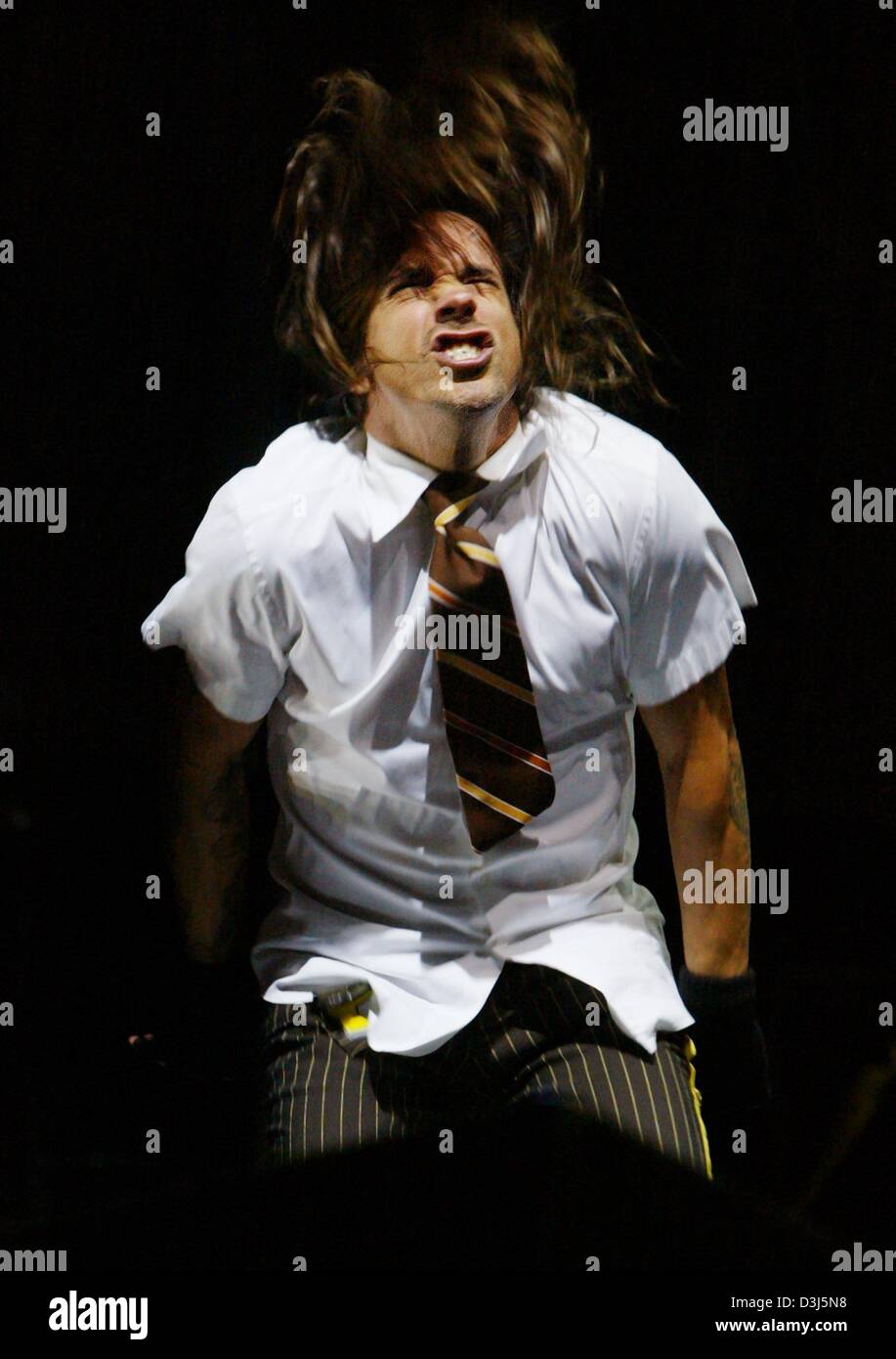 Anthony kiedis from red hot Banque de photographies et d’images à haute résolution Alamy