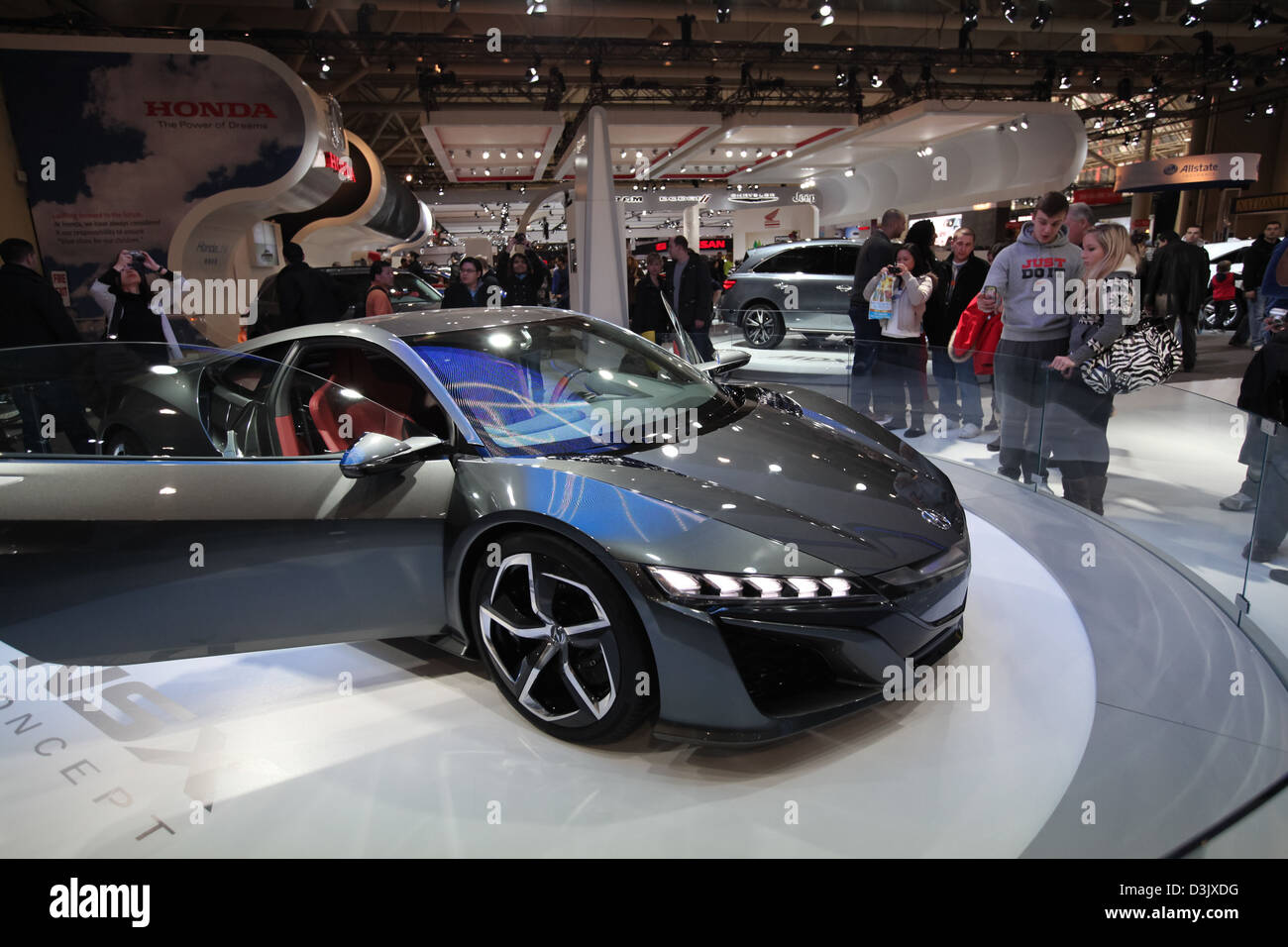 Honda NSX concept car show Banque D'Images