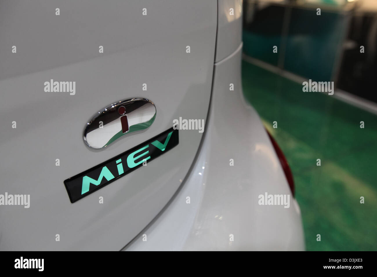 Mitsubishi i-MIEV voiture électrique berline Banque D'Images