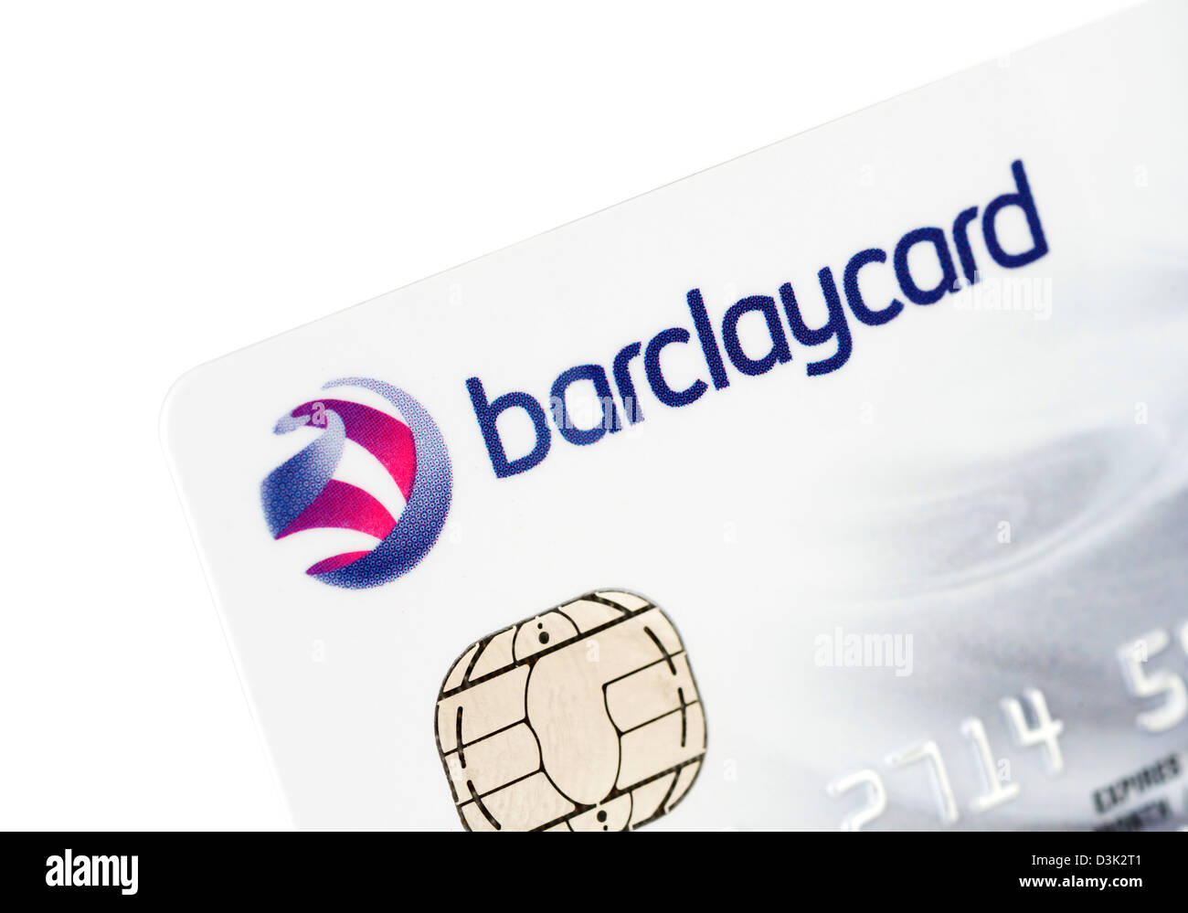 Barclaycard VISA carte de crédit émis au Royaume-Uni Banque D'Images