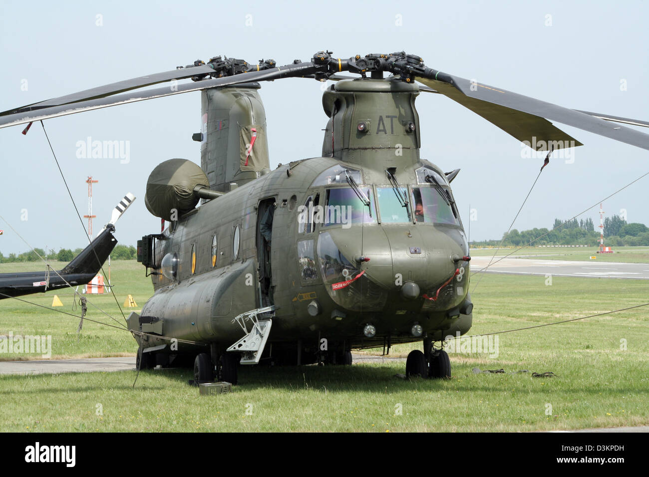 Royal Air Force CH/47 hélicoptères de transport Chinook Banque D'Images