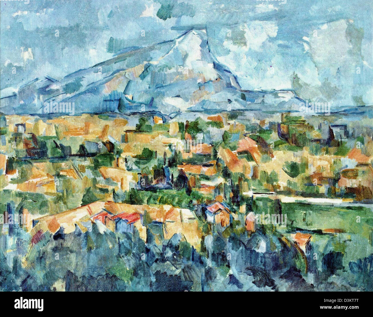 Paul Cézanne, la montagne SainteVictoire 1904 Huile sur toile