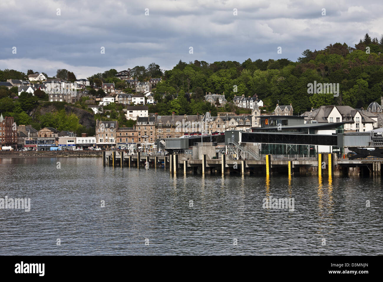 Oban, Ecosse, le terminal de ferry sur le front de mer d'Oban, Banque D'Images