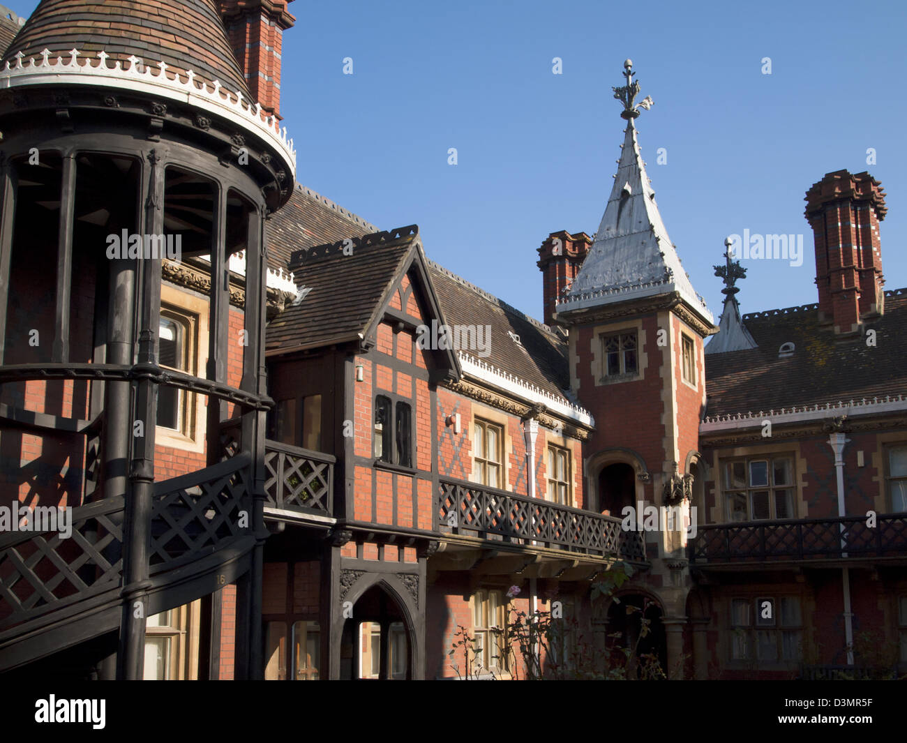 Le centre-ville de Bristol en Angleterre Foster's hospices Banque D'Images