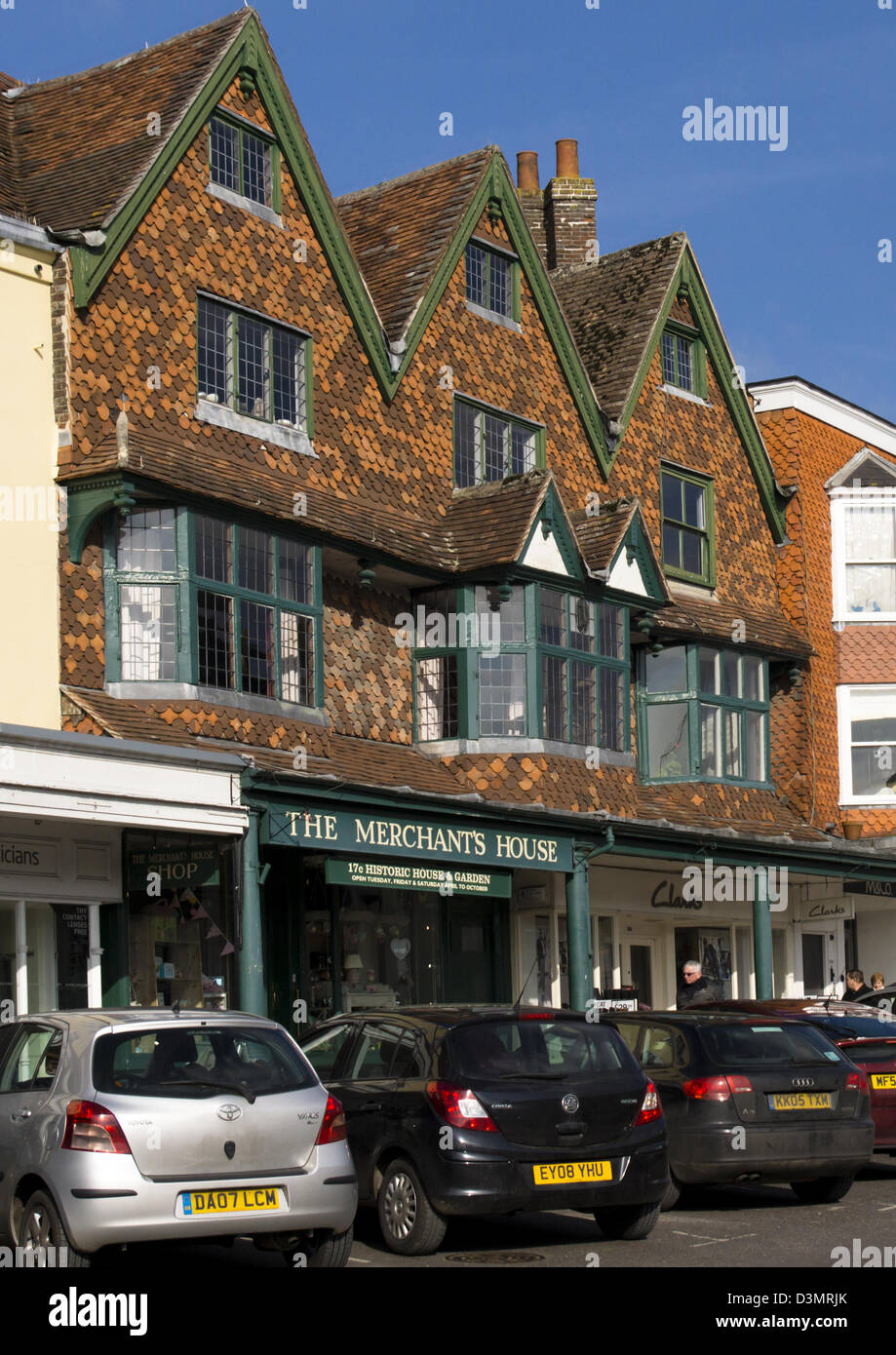 Marlborough est une petite ville de marché dans la campagne du Wiltshire, Angleterre, Royaume-Uni. Banque D'Images