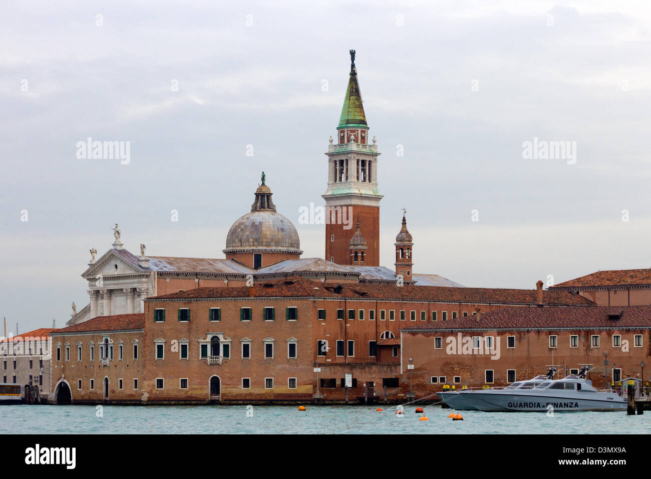La basilique de San Giorgio Maggiore island. Venise, Italie Banque D'Images