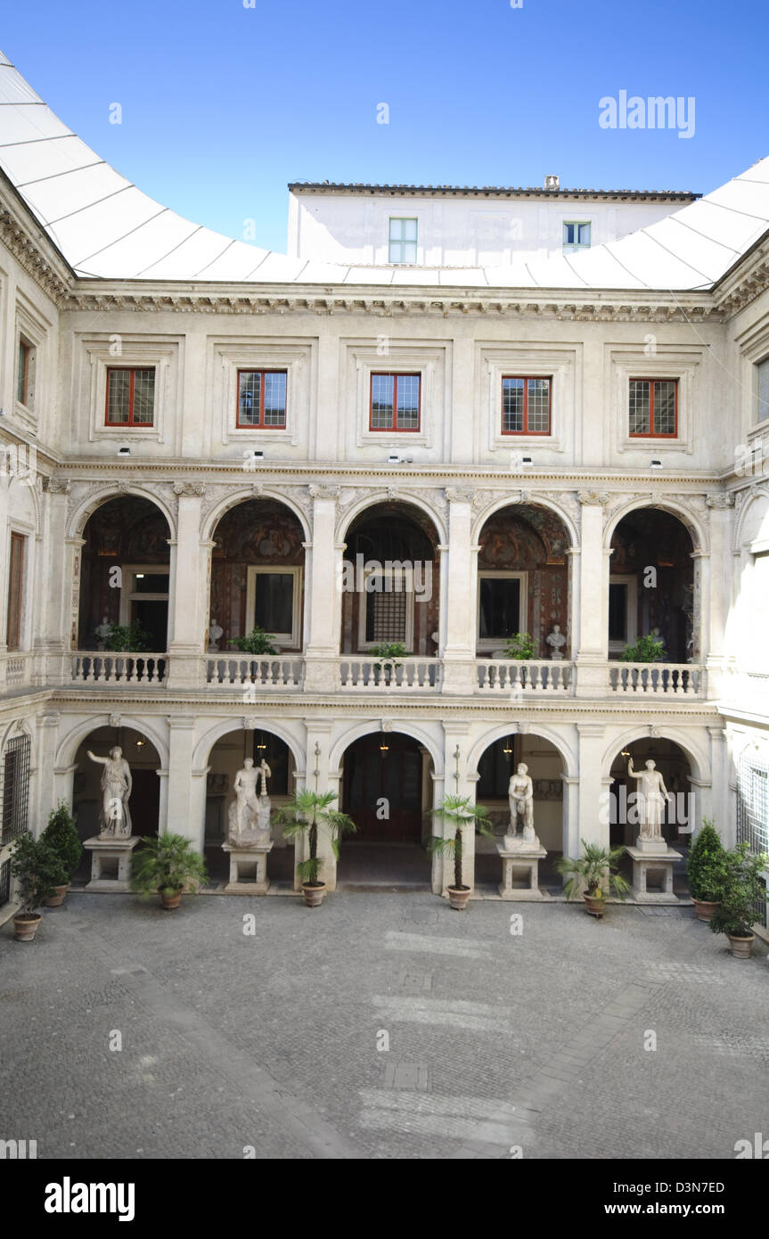 L'Italie, Lazio, Rome, Palais Altemps, siège de la Cour, Musée National Romain Banque D'Images