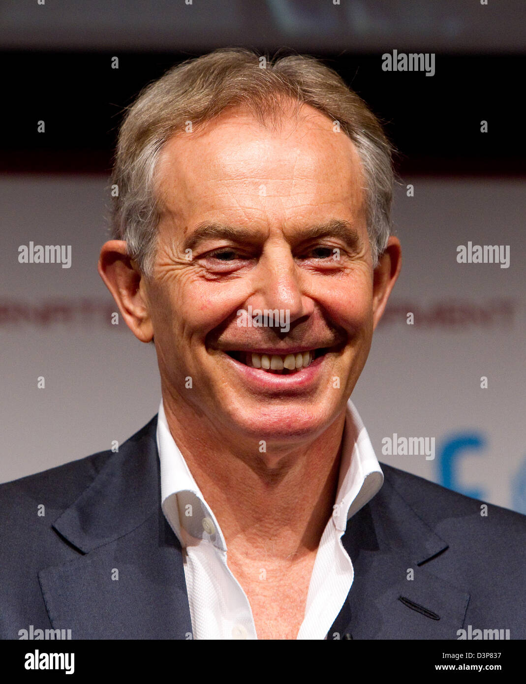 Tony Blair, ancien premier ministre Banque D'Images
