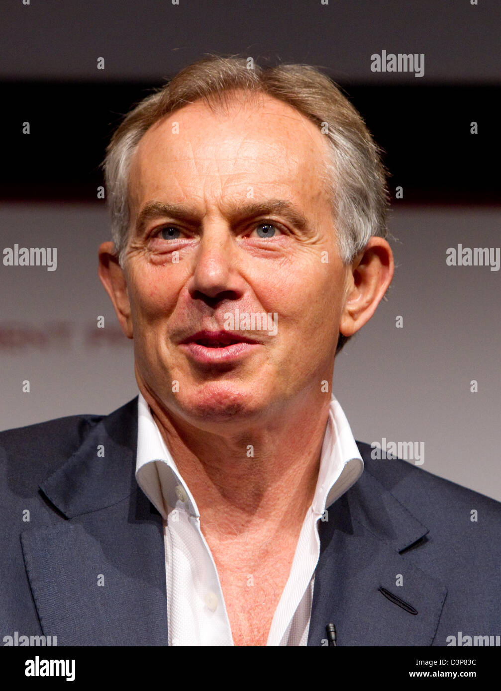 Tony Blair, ancien premier ministre Banque D'Images