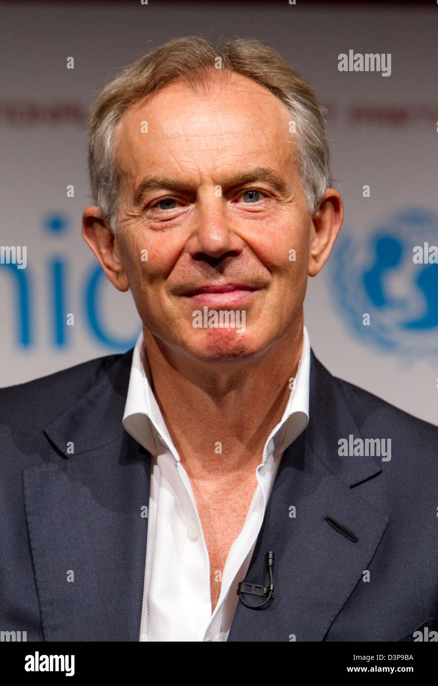 Tony Blair, ancien Premier ministre Banque D'Images