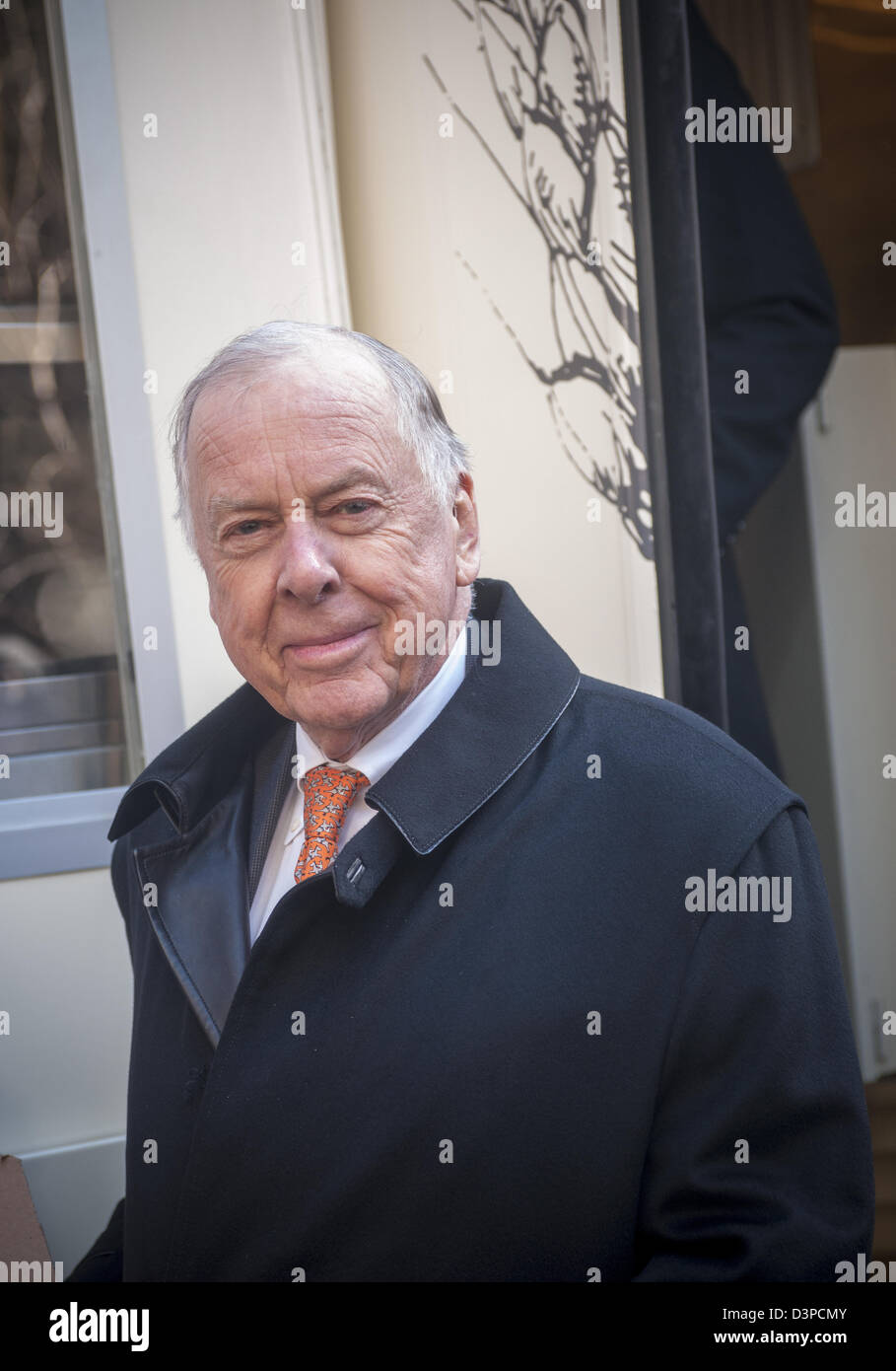 Boone Pickens Direction de l'énergie T. Banque D'Images