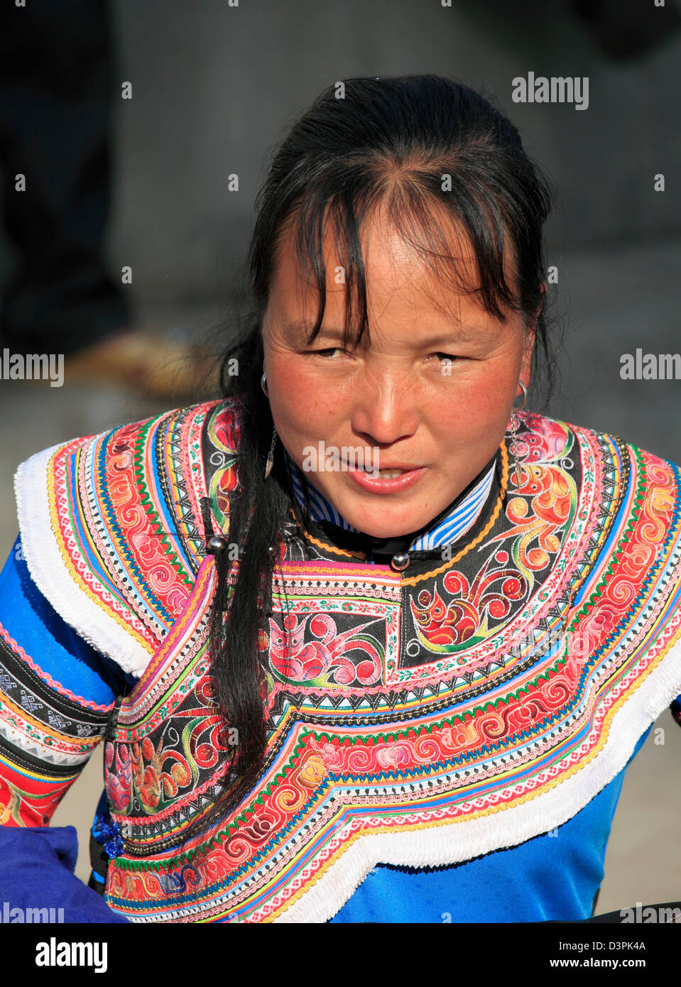 La Chine, le Yunnan, Yuanyang, Hani minorité ethnique, les gens, Banque D'Images