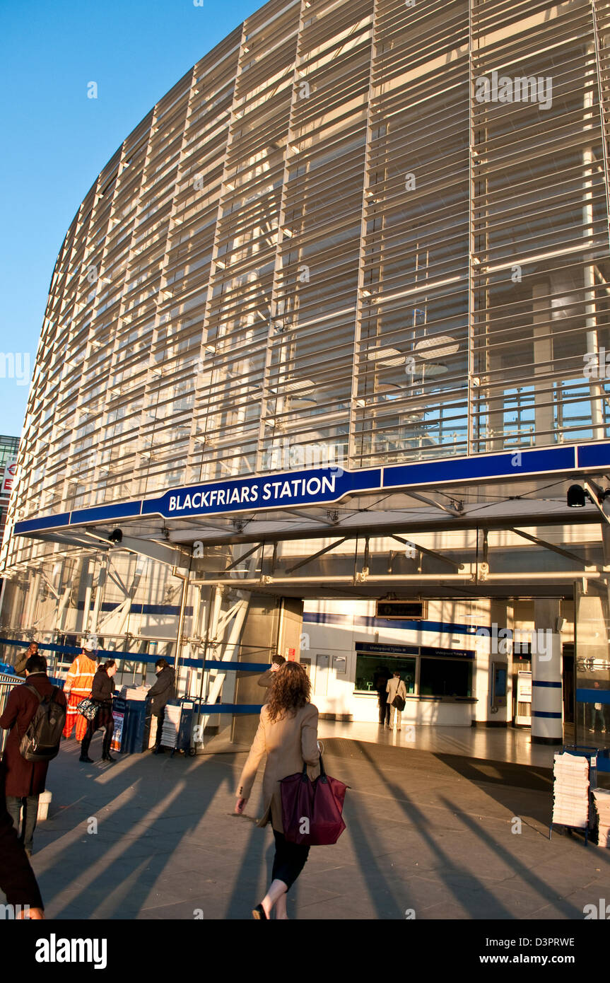 Blackfriars Station, London, UK, Banque D'Images