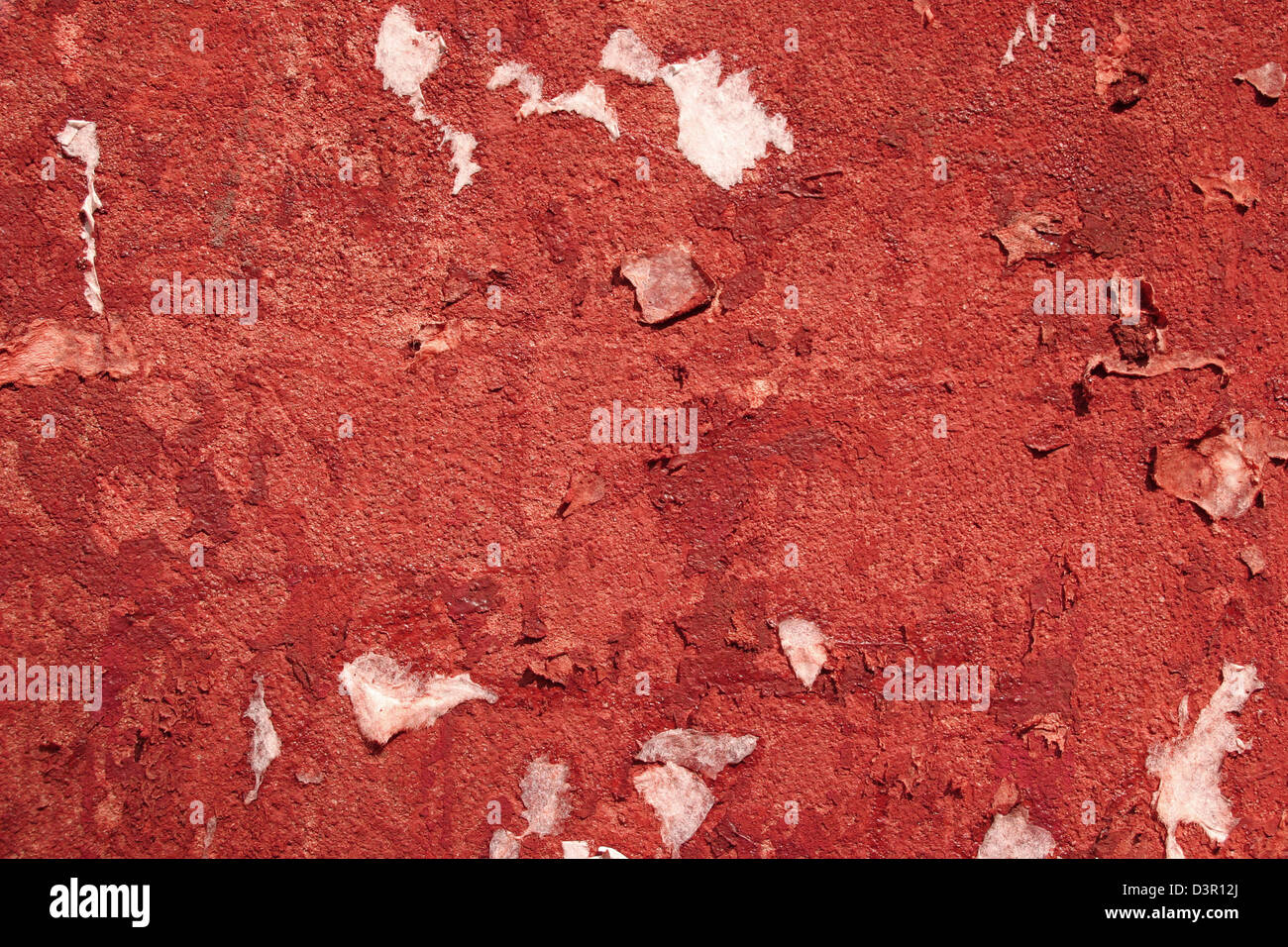 La surface du papier avec la corrosion grunge Banque D'Images