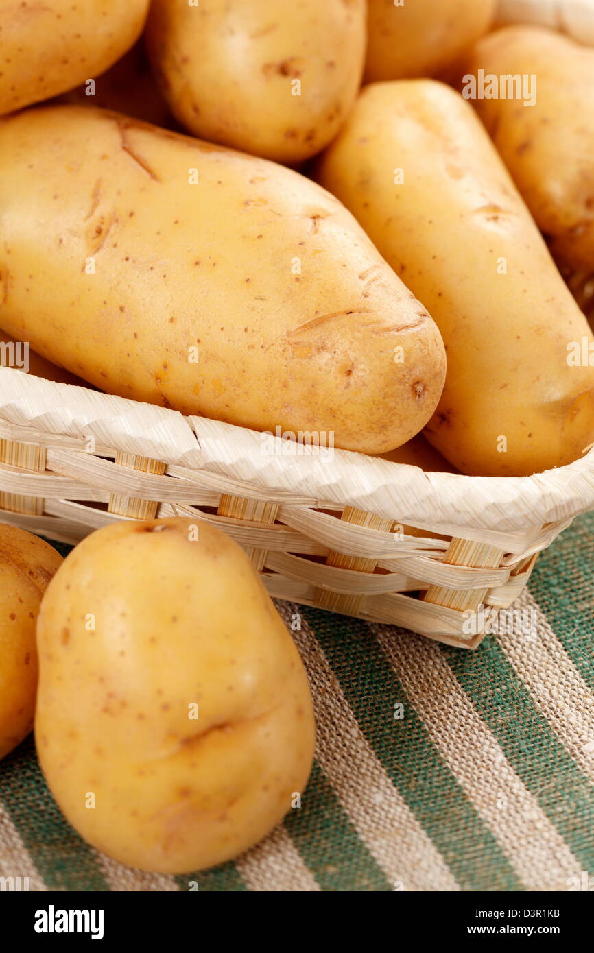 pommes de terre fraîches Banque D'Images