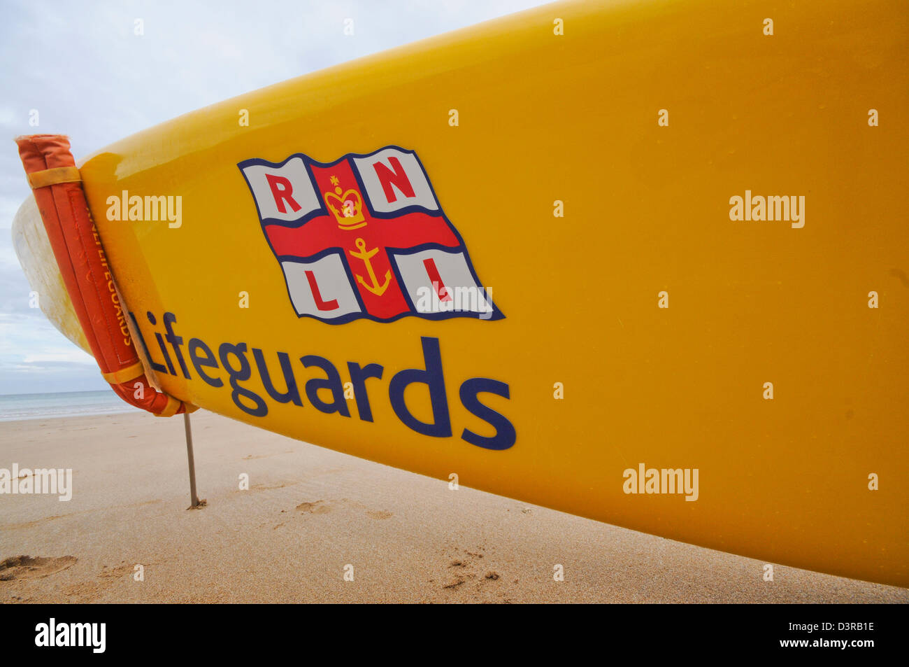 Bateau de sauvetage de la RNLI, Jersey Banque D'Images