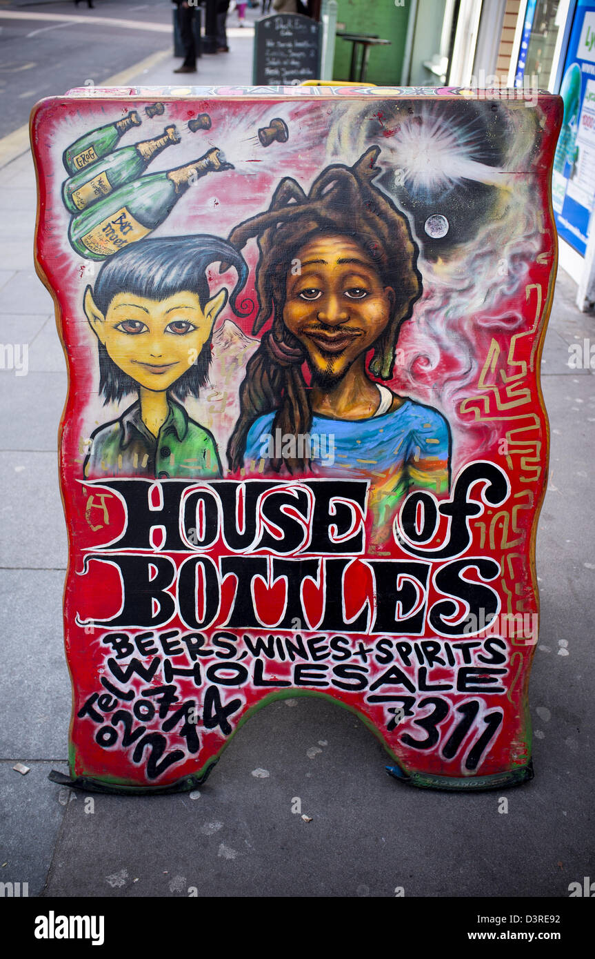 Brixton Licence Off Banque D'Images