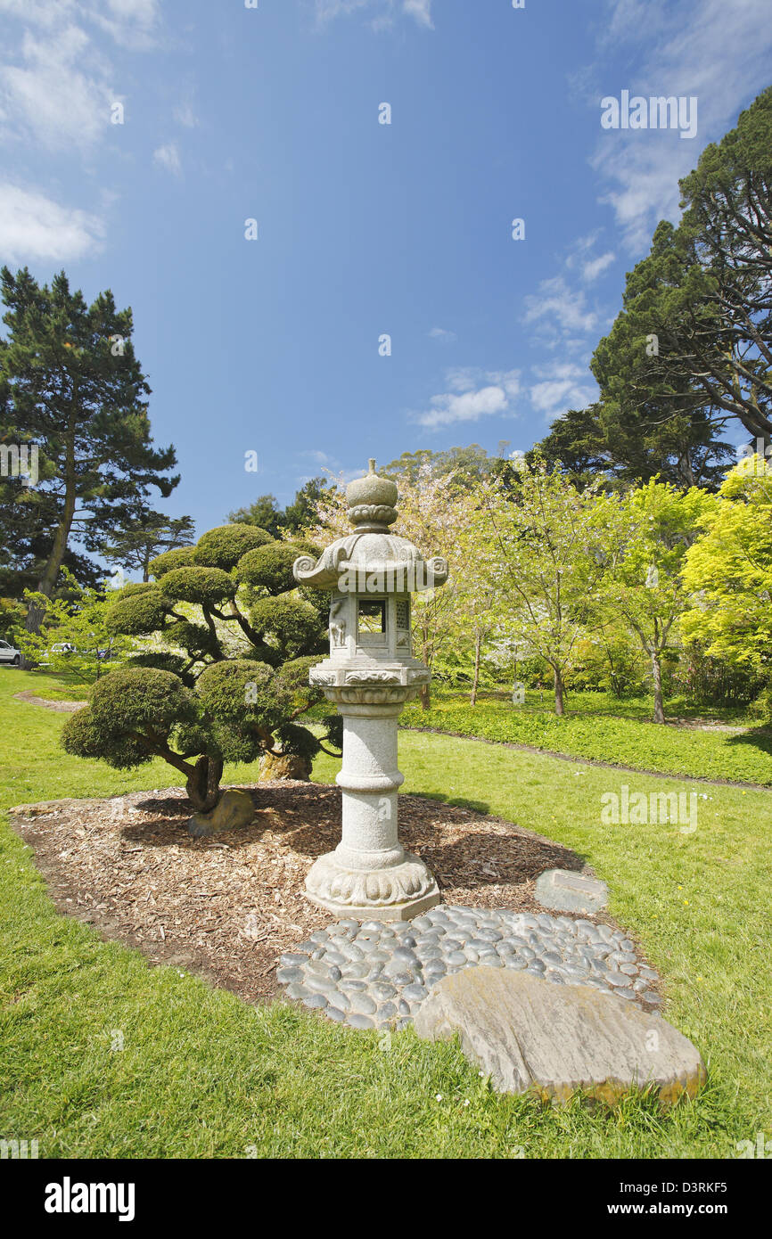Le Japanese Tea Garden, le Golden Gate Park, San Francisco, California, USA Banque D'Images