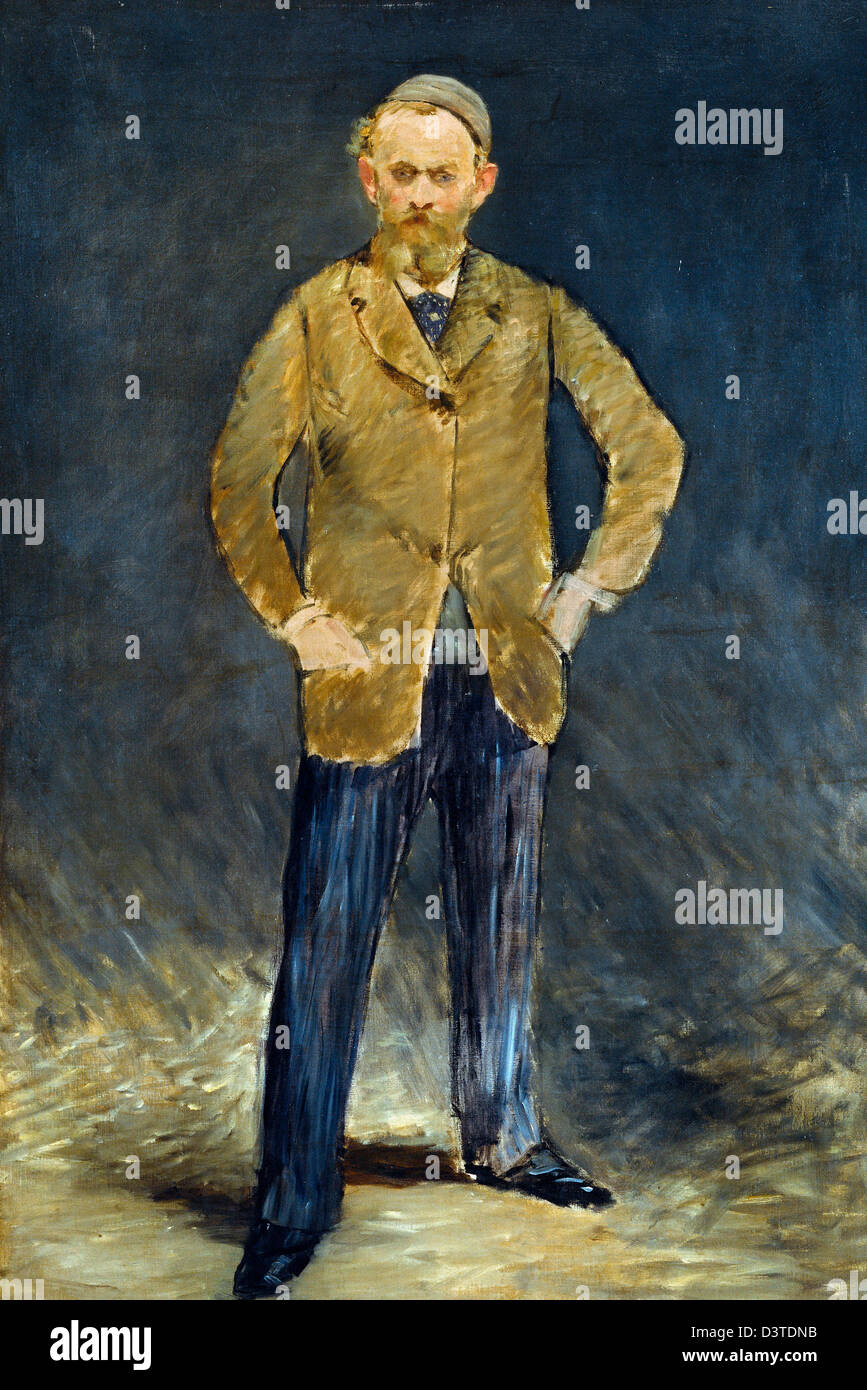 Edouard Manet, Autoportrait 1878 - 1879 huile sur toile. Musée d'Art Bridgestone, Tokyo Banque D'Images Edouard Manet, Autoportrait 1878 - 1879 huile sur toile. Musée d'Art Bridgestone, Tokyo Banque D'Images