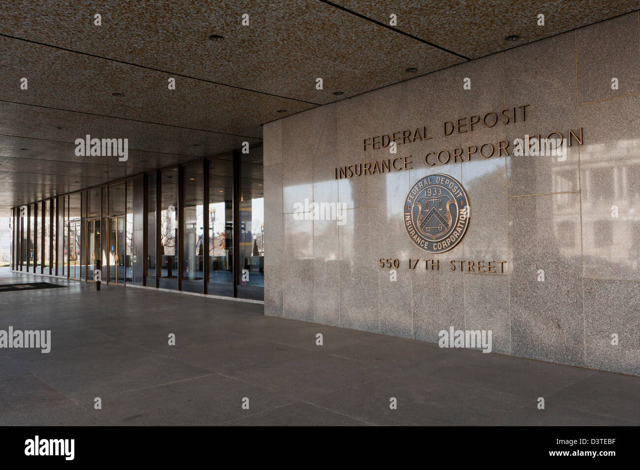 Bâtiment de la FDIC - Washington, DC Banque D'Images