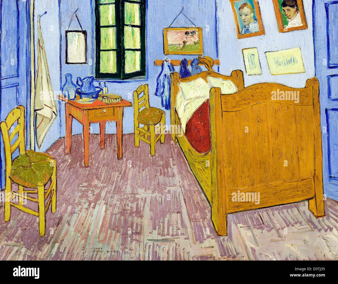 Bedroom in arles Banque de photographies et d'images à haute résolution -  Alamy