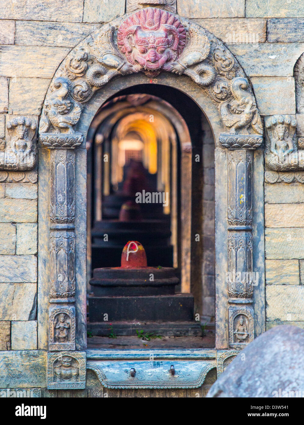 L'ensemble du temple de Pashupatinath, Katmandou, Népal Banque D'Images