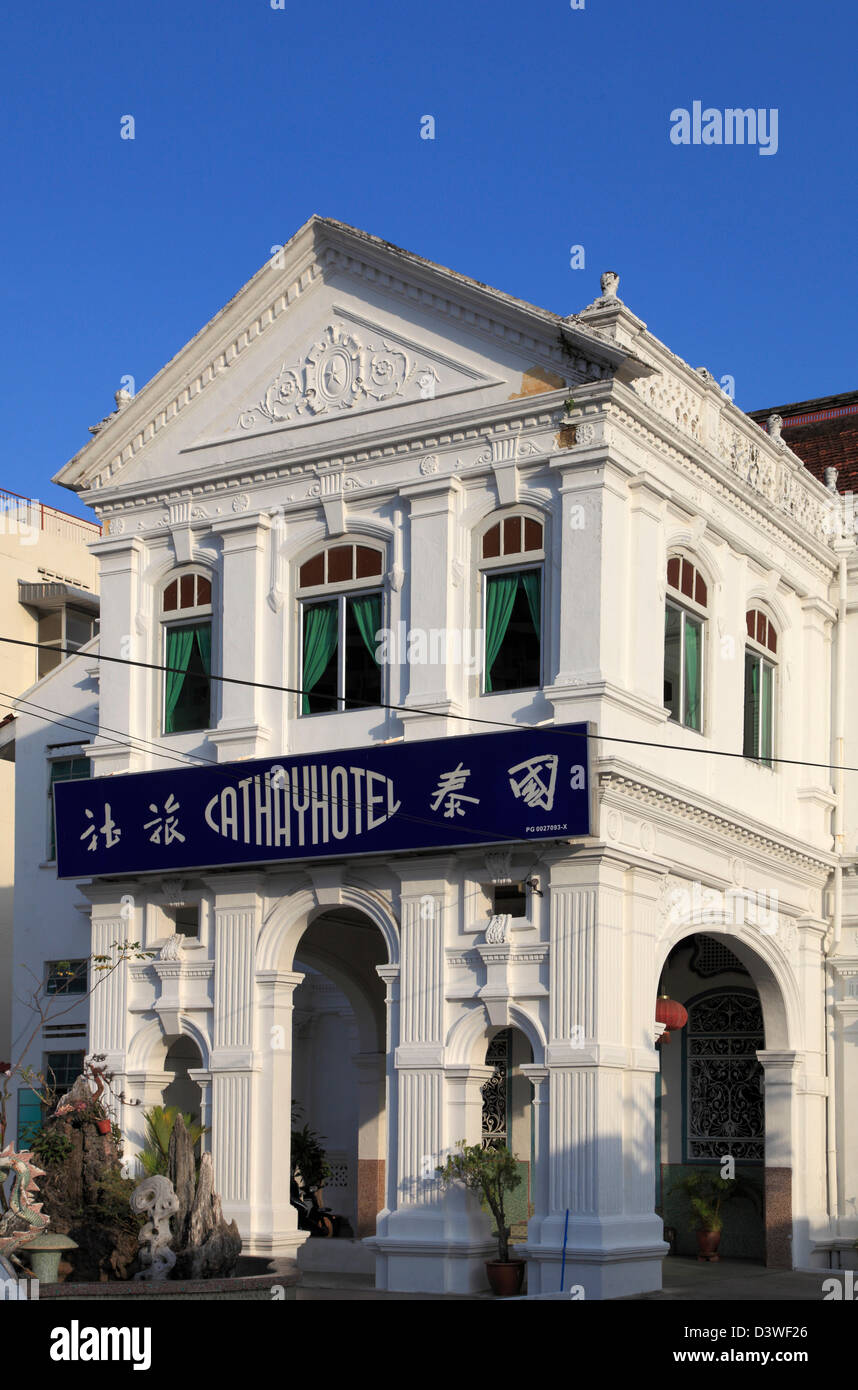 La Malaisie, Penang, Georgetown, Cathay Hotel, Banque D'Images