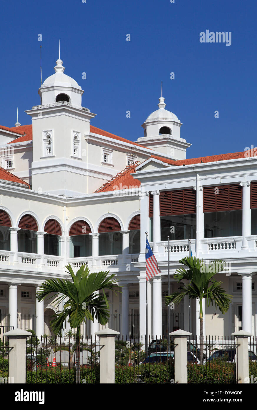 La Malaisie, Penang, Georgetown, la Cour suprême, Banque D'Images